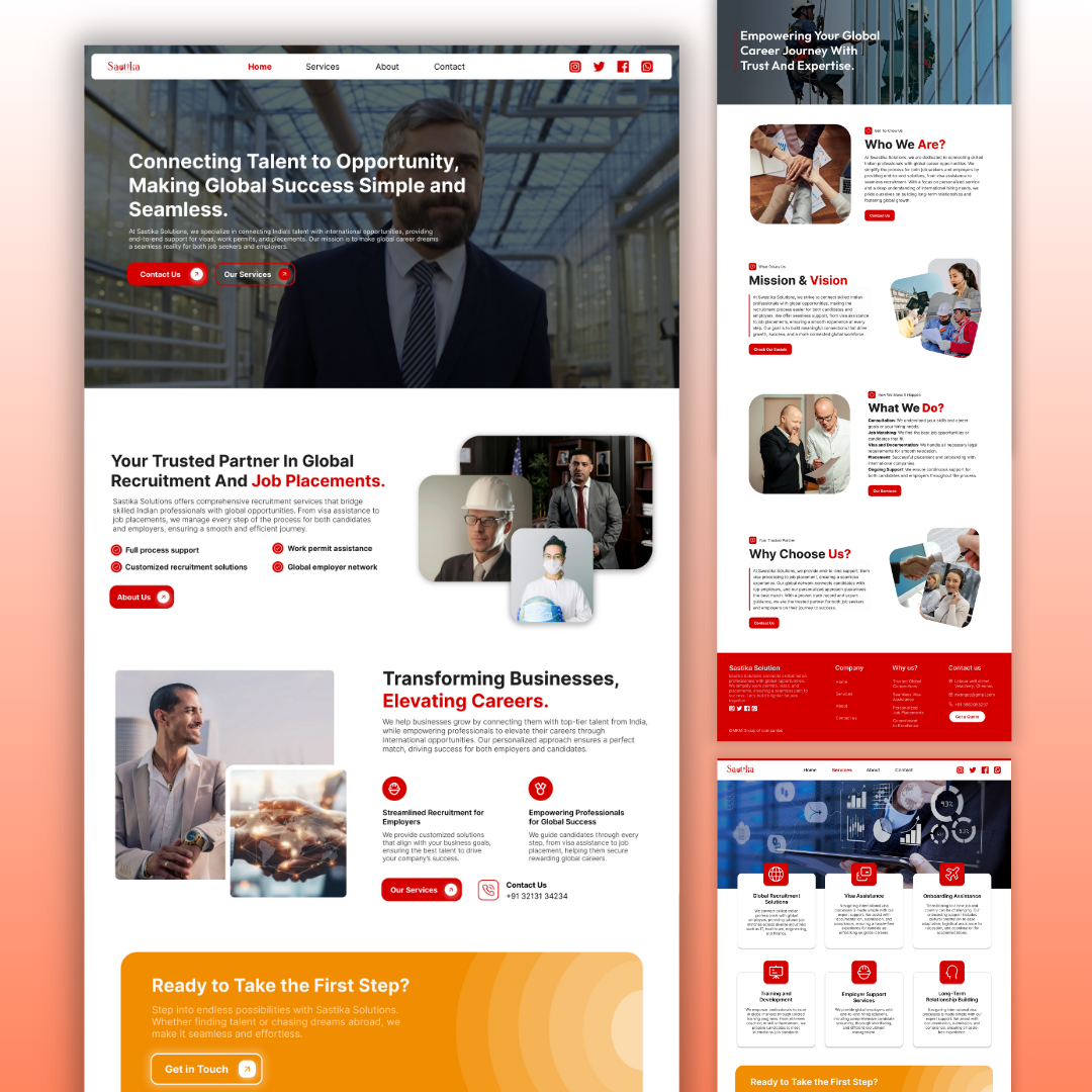 Sastika Solutions Web Design